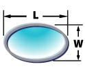 Oval Pool Size